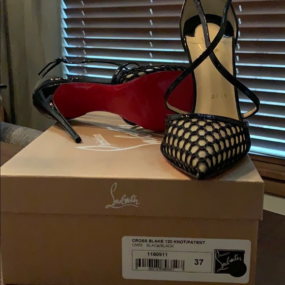 Louboutin Cross Blake 120 Knot/Patent Leather - Picture 3 of 13